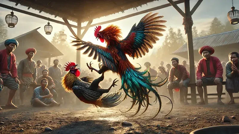 Ilustrasi arena permainan kompetitif untuk lobi permainan OKIDR